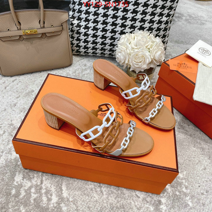 Women Shoes-Hermes,best quality replica , ID: SN1735,$: 129USD