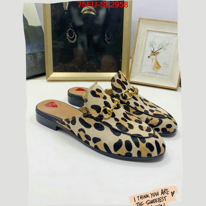 Women Shoes-Gucci,good quality replica , ID: SL2958,$: 75USD