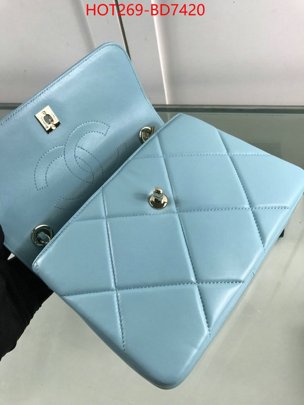 Chanel Bags(TOP)-Diagonal-,ID: BD7420,$: 269USD