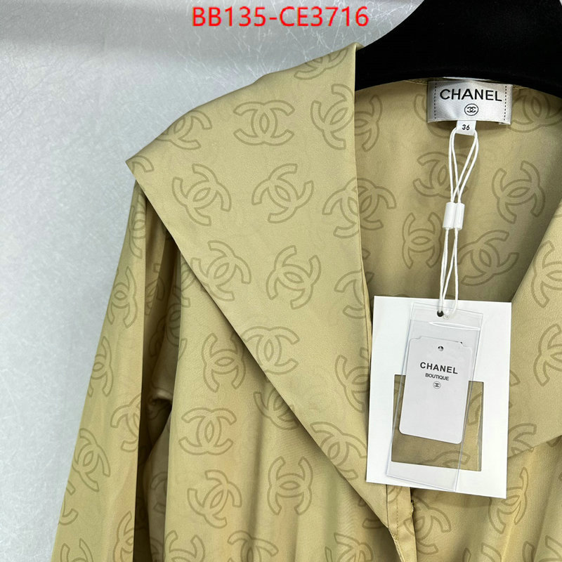 Clothing-Chanel,1:1 replica , ID: CE3716,$:135USD