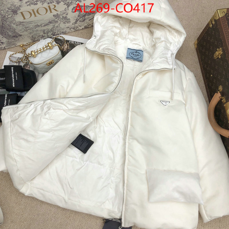 Down jacket Women-Prada,buy high-quality fake , ID: CO417,$: 269USD