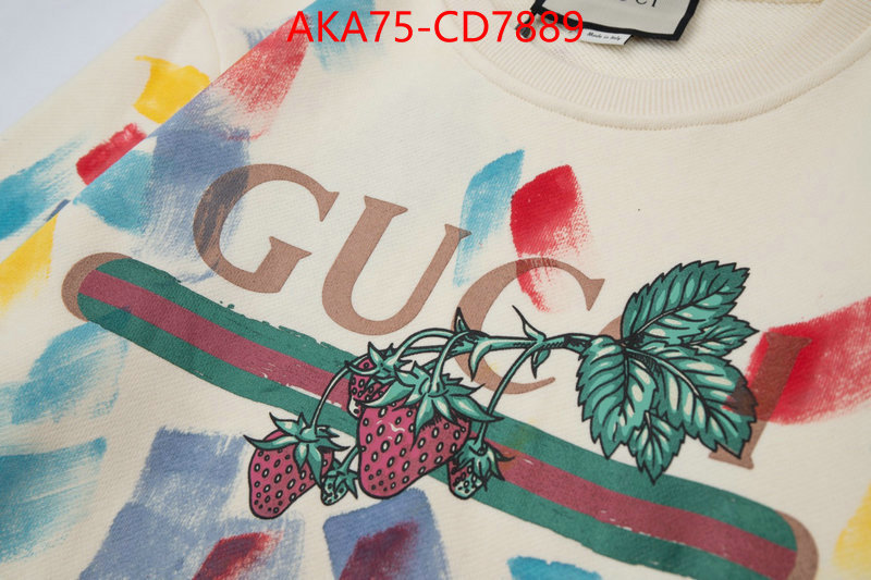 Clothing-Gucci,perfect , ID: CD7889,$: 75USD