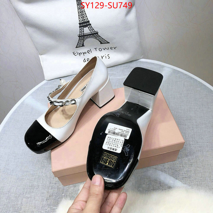 Women Shoes-Miu Miu,perfect quality ,luxury fashion replica designers , ID: SU749,$: 129USD