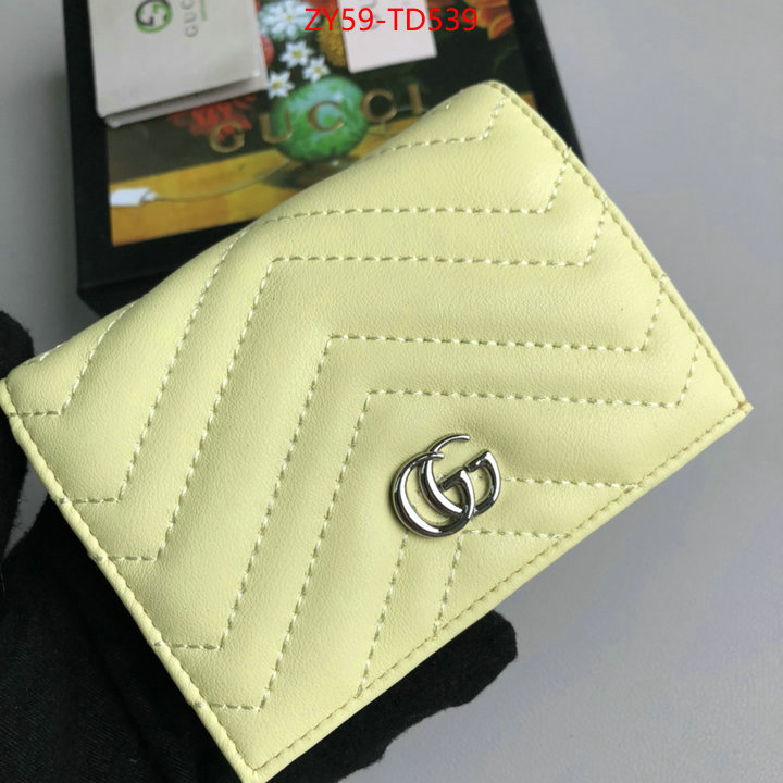 Gucci Bags(4A)-Wallet-,ID: TD539,$: 59USD