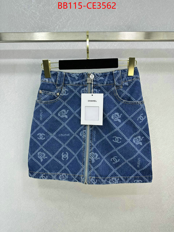 Clothing-Chanel,wholesale replica shop ,ID: CE3562,$: 115USD