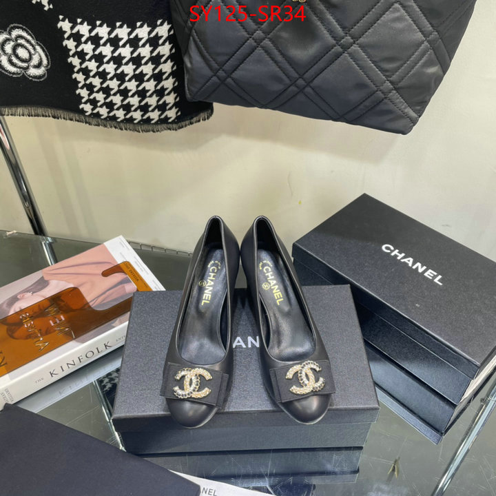 Women Shoes-Chanel,outlet 1:1 replica , ID: SR34,$: 125USD