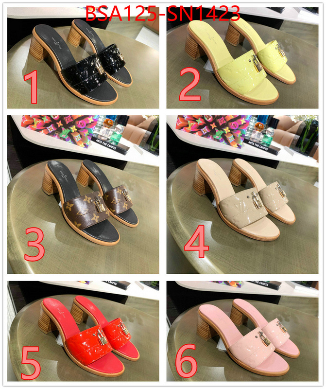 Women Shoes-LV,designer fake , ID: SN1423,$: 125USD