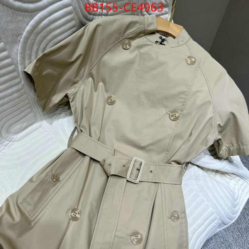 Clothing-Burberry,designer fashion replica , ID: CE4963,$: 155USD