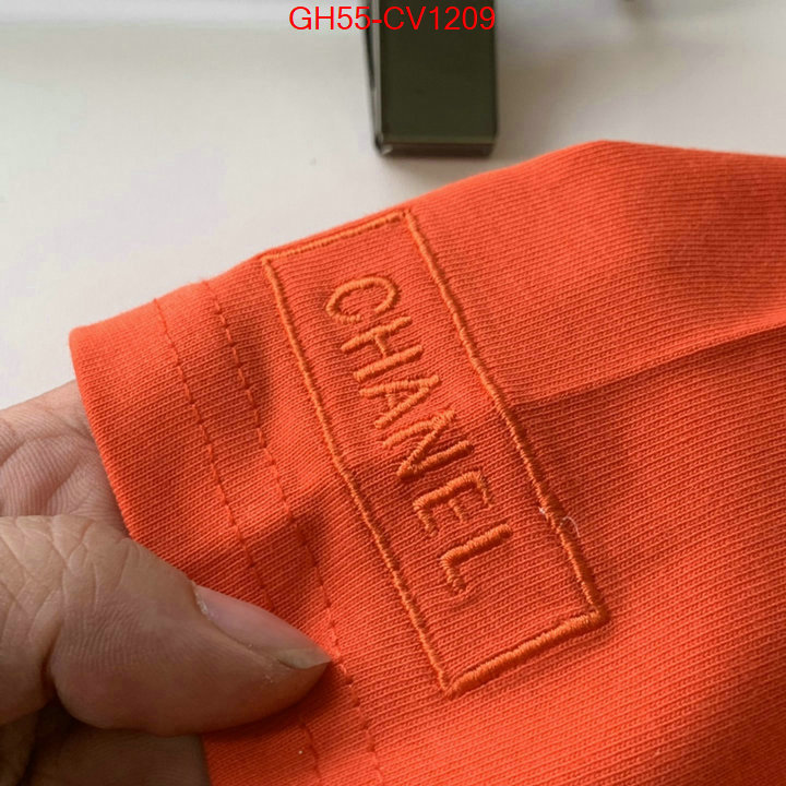 Clothing-Chanel,replica shop ,ID: CV1209,$: 55USD