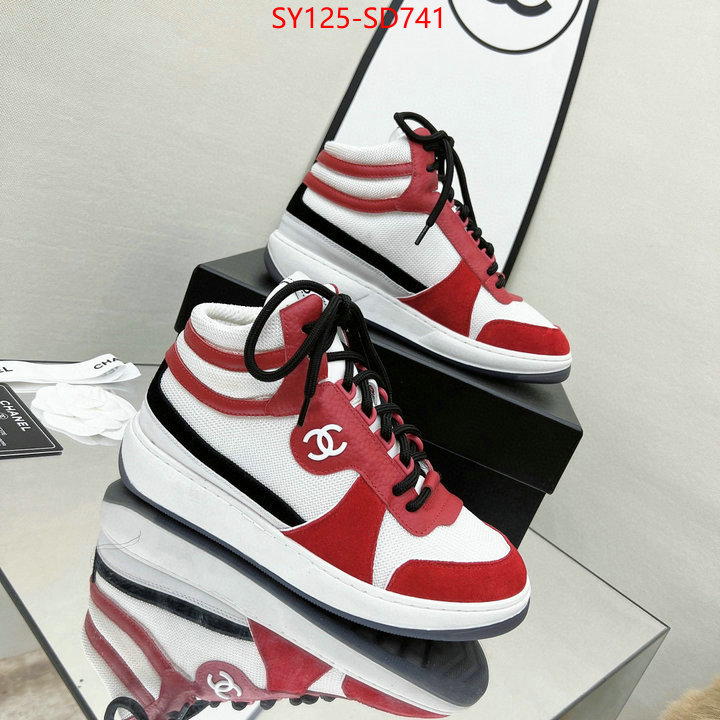 Women Shoes-Chanel,shop cheap high quality 1:1 replica , ID: SD741,$: 125USD