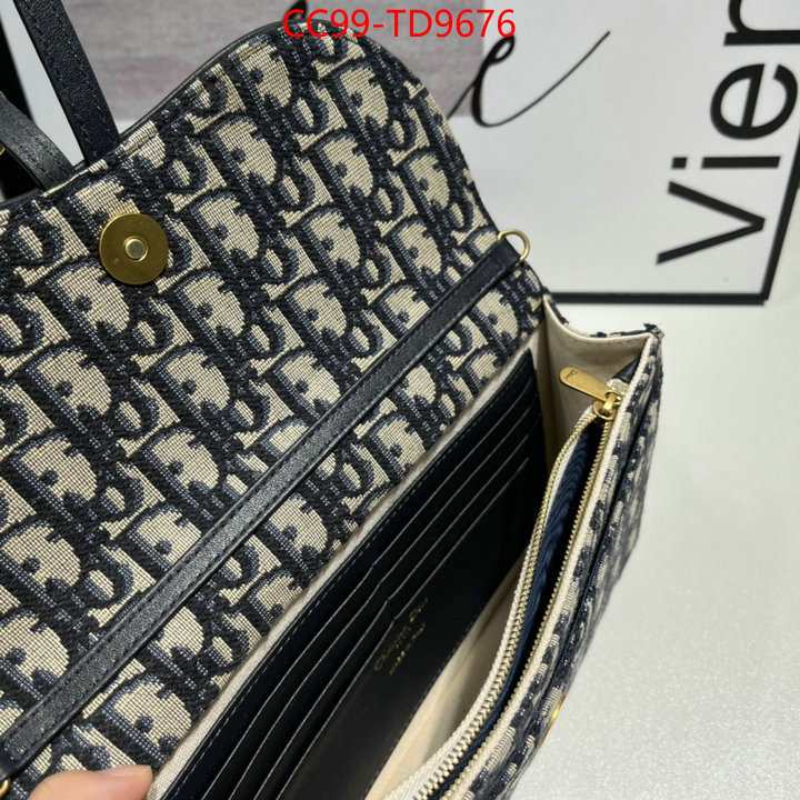 Dior Bags(TOP)-Wallet-,ID: TD9676,$: 99USD