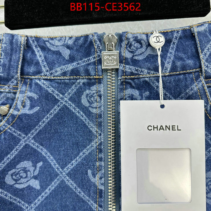 Clothing-Chanel,wholesale replica shop ,ID: CE3562,$: 115USD