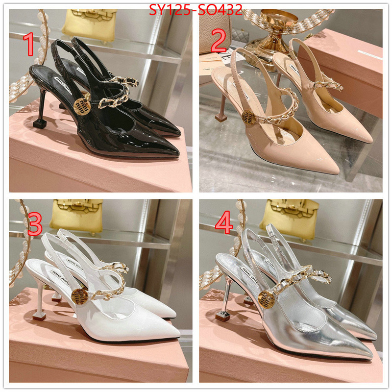 Women Shoes-Miu Miu,store , ID: SO432,$: 125USD