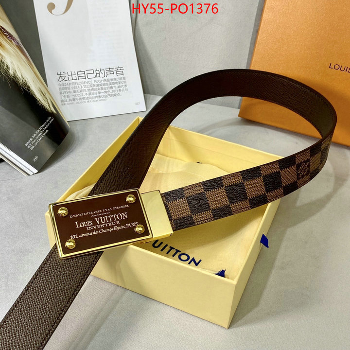 Belts-LV,buy high quality fake , ID: PO1376,$: 55USD