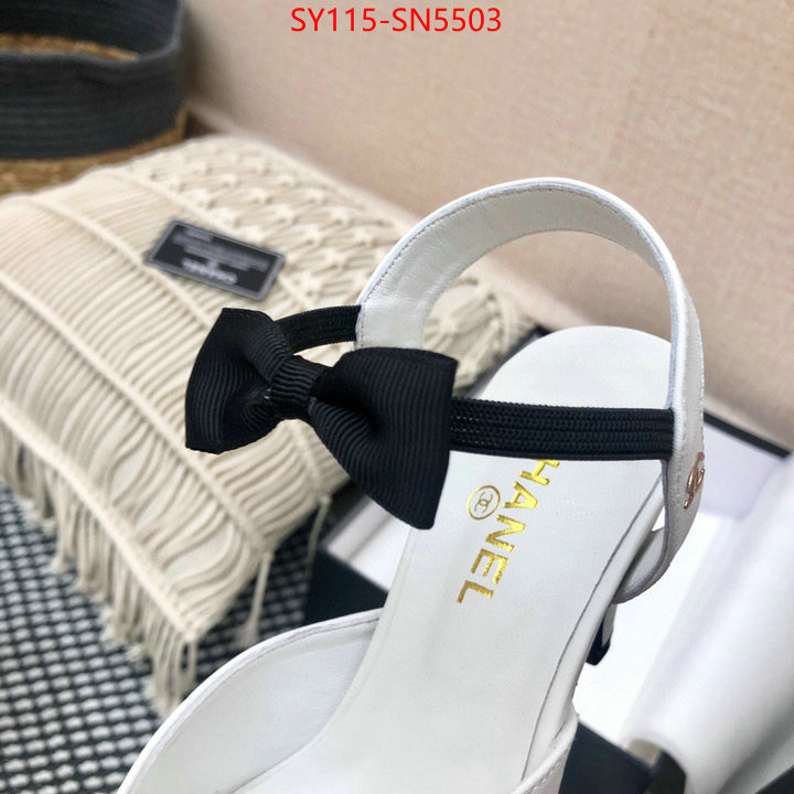 Women Shoes-Chanel,the quality replica , ID: SN5503,$: 115USD