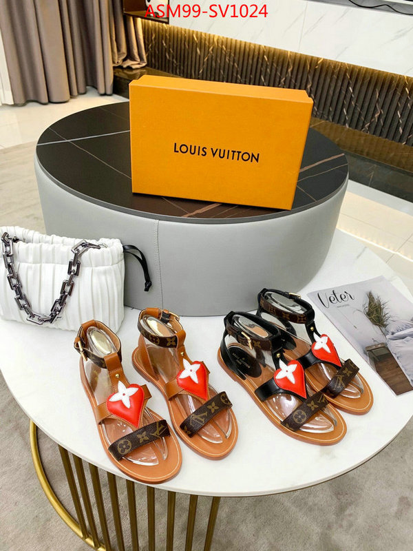 Women Shoes-LV,replica online , ID: SV1024,$: 99USD