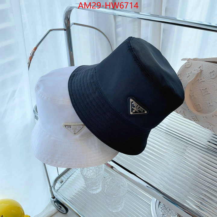 Cap (Hat)-Prada,the online shopping , ID: HW6714,$: 29USD