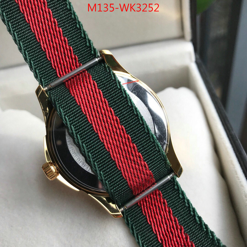 Watch(4A)-Gucci,online from china , ID: WK3252,$:135USD