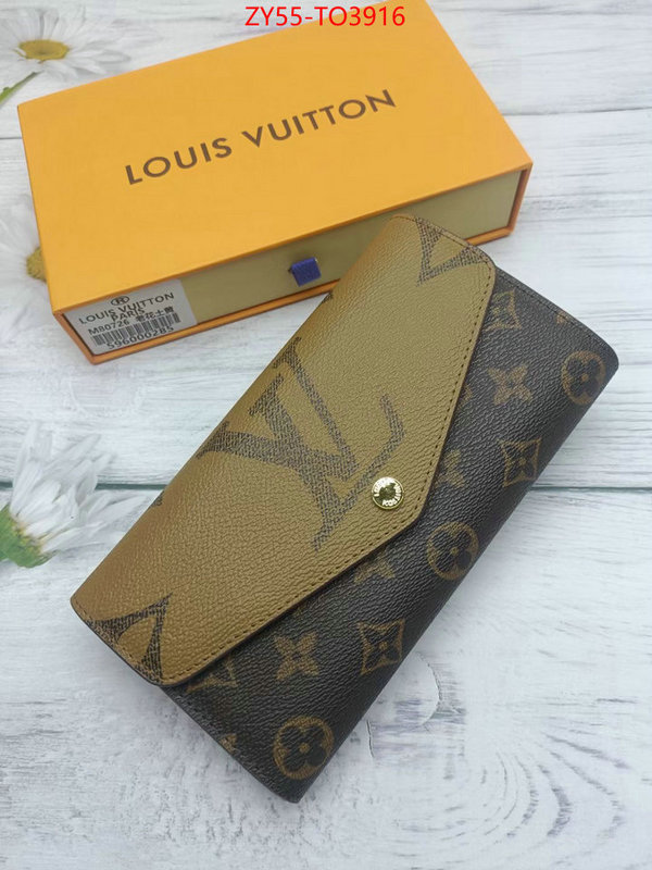 LV Bags(4A)-Wallet,fake cheap best online ,ID: TO3916,$: 55USD