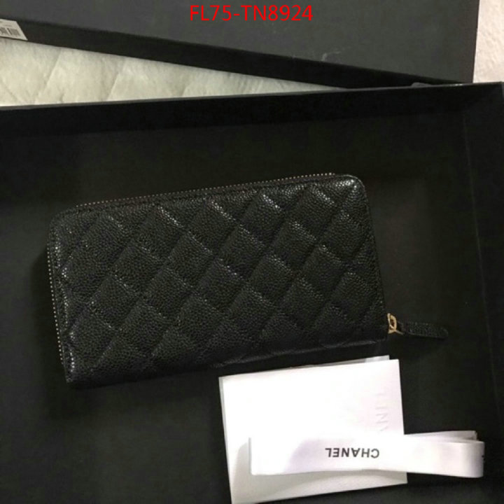 Chanel Bags(4A)-Wallet-,ID: TN8924,$: 75USD