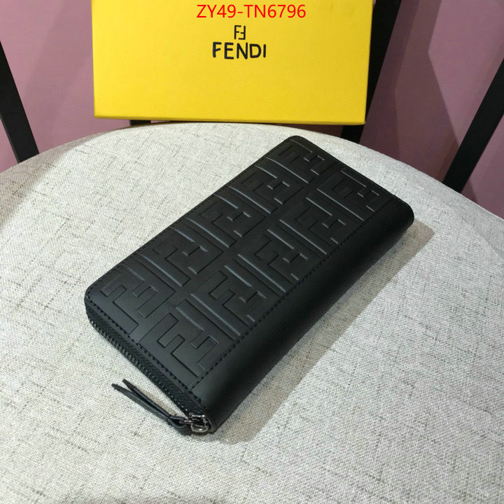 Fendi Bags(4A)-Wallet-,outlet sale store ,ID: TN6796,$: 49USD