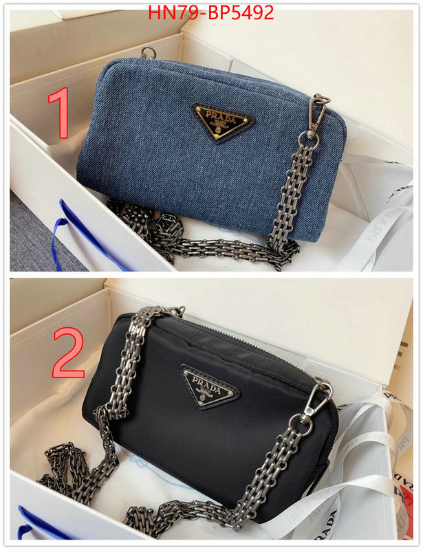 Prada Bags(4A)-Diagonal-,best replica 1:1 ,ID: BP5492,$: 79USD