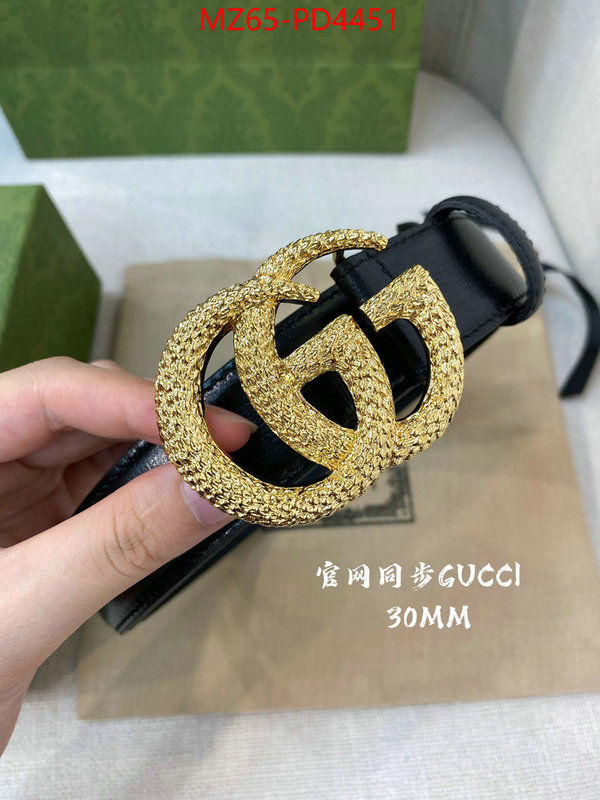 Belts-Gucci,the highest quality fake , ID: PD4451,$: 65USD