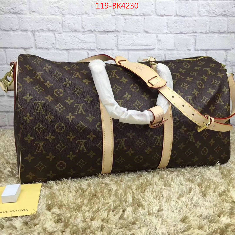 LV Bags(4A)-Keepall BandouliRe 45-50-,counter quality ,ID: BK4230,$: 99USD