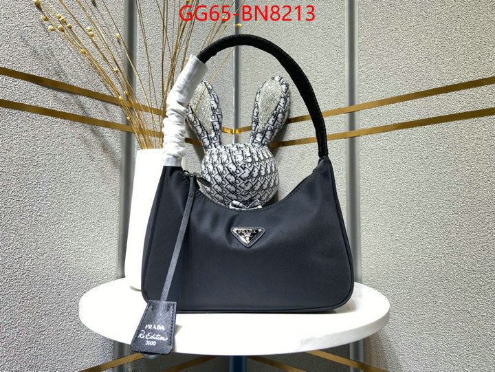 Prada Bags(4A)-Re-Edition 2000,aaaaa customize ,ID: BN8213,$: 65USD