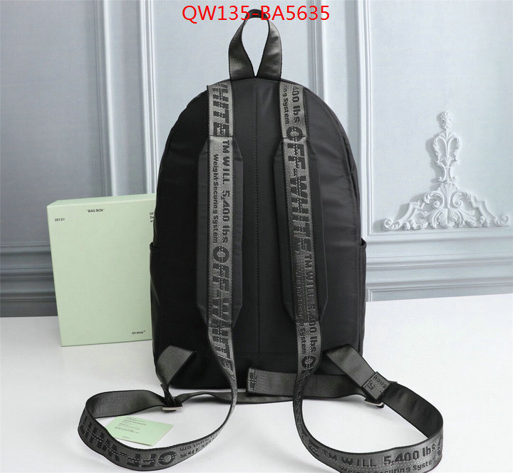 Off-White Bags ( TOP )-Backpack-,how to buy replica shop ,ID: BA5635,$: 135USD