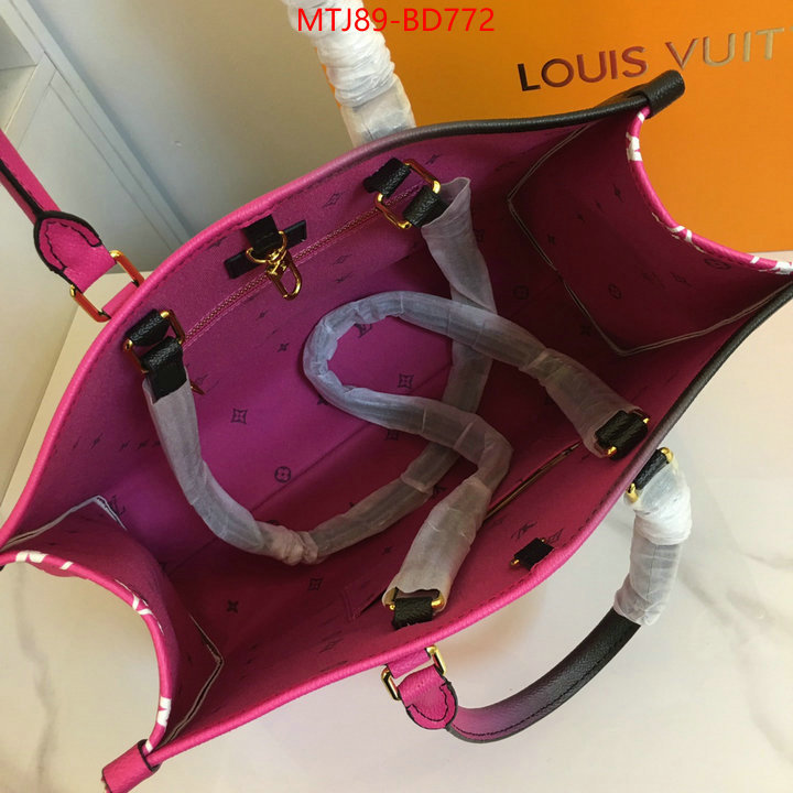 LV Bags(4A)-Handbag Collection-,ID: BD772,$: 89USD