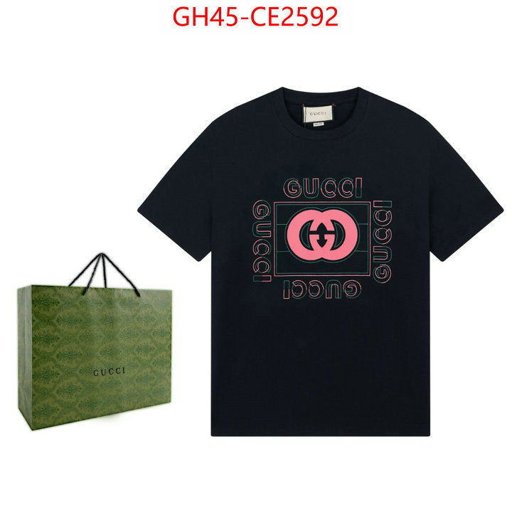 Clothing-Gucci,best designer replica , ID: CE2592,$: 45USD