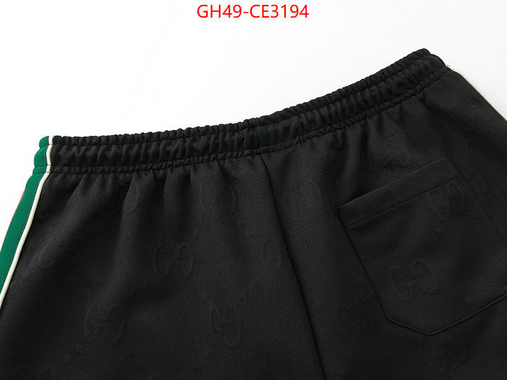 Clothing-Gucci,designer 1:1 replica , ID: CE3194,$: 49USD