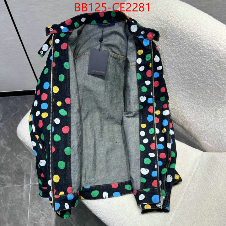 Clothing-LV,highest quality replica , ID: CE2281,$: 125USD