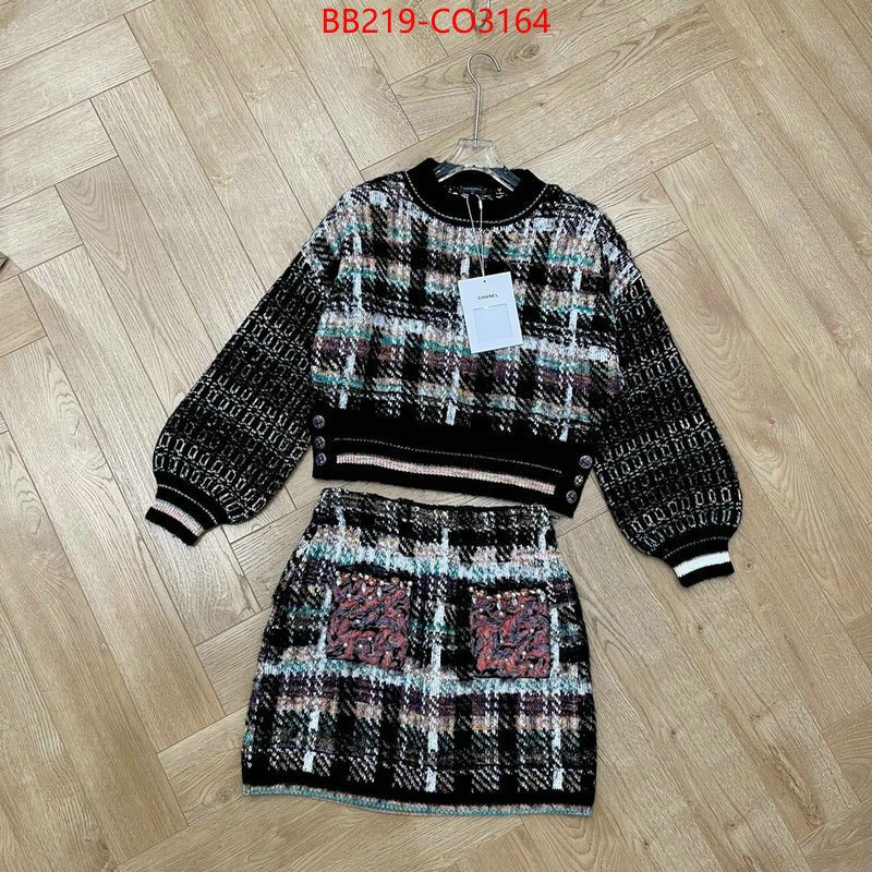 Clothing-Chanel,can you buy knockoff , ID: CO3164,$: 219USD