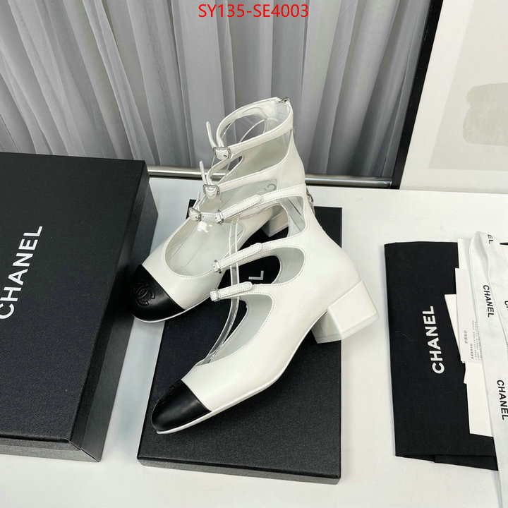 Women Shoes-Chanel,high quality replica designer , ID: SE4003,$: 135USD