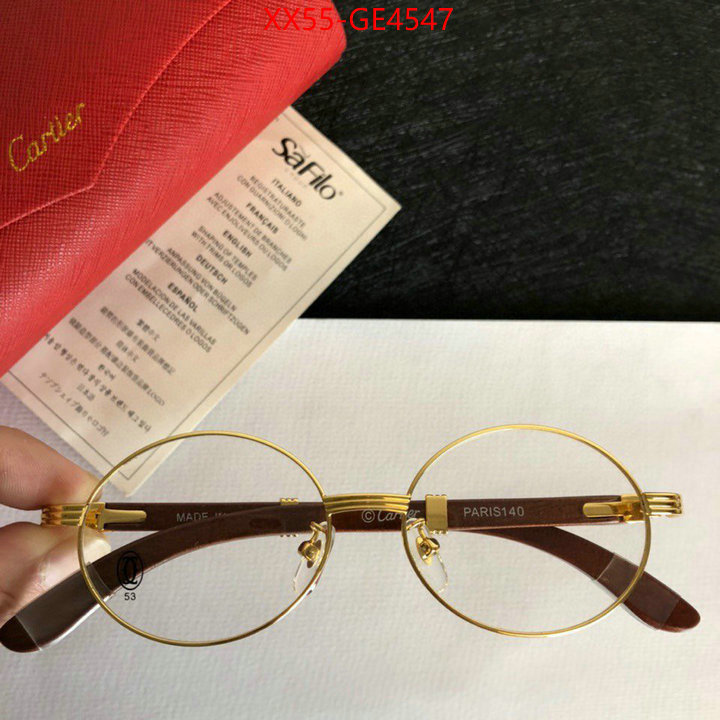 Glasses-Cartier,best replica 1:1 , ID: GE4547,$: 55USD