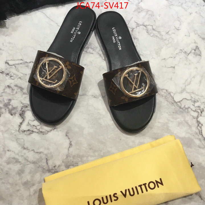 Women Shoes-LV,what 1:1 replica , ID: SV417,$:74USD