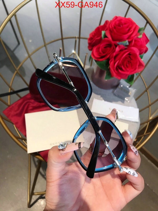 Glasses-Gucci,high quality 1:1 replica , ID: GA946,$:59USD