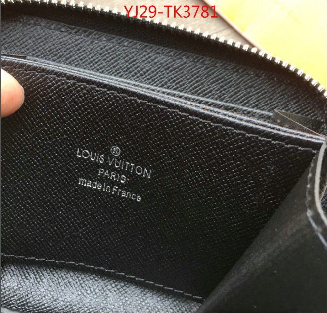 LV Bags(4A)-Wallet,ID: TK3781,$:29USD