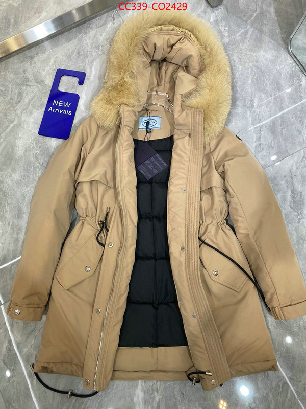 Down jacket Women-Prada,replica us , ID: CO2429,$: 339USD