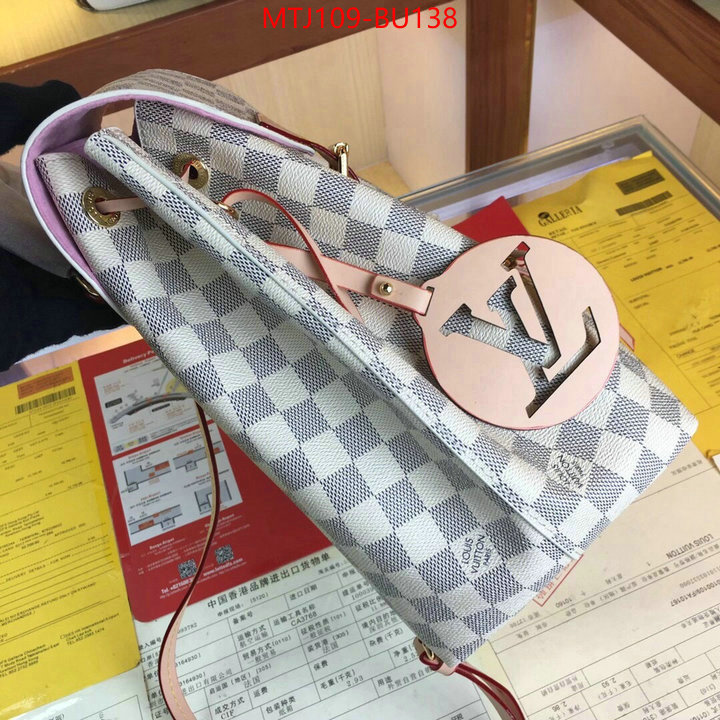 LV Bags(4A)-Backpack-,what is a counter quality ,ID: BU138,$: 109USD