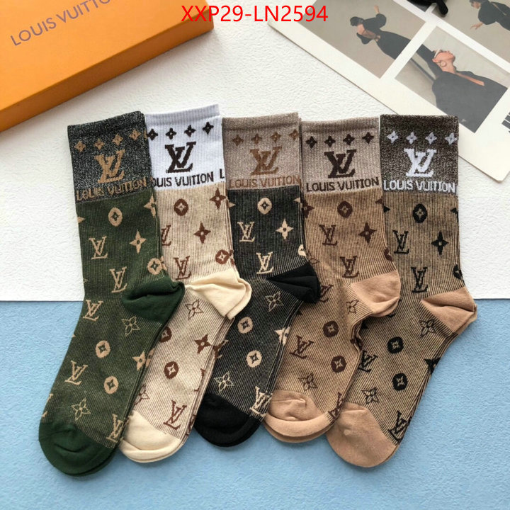 Sock-LV,first copy , ID: LN2594,$: 29USD