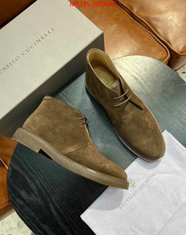 Men Shoes-Brunello Cucinelli,luxury cheap replica , ID: SW3049,$: 195USD