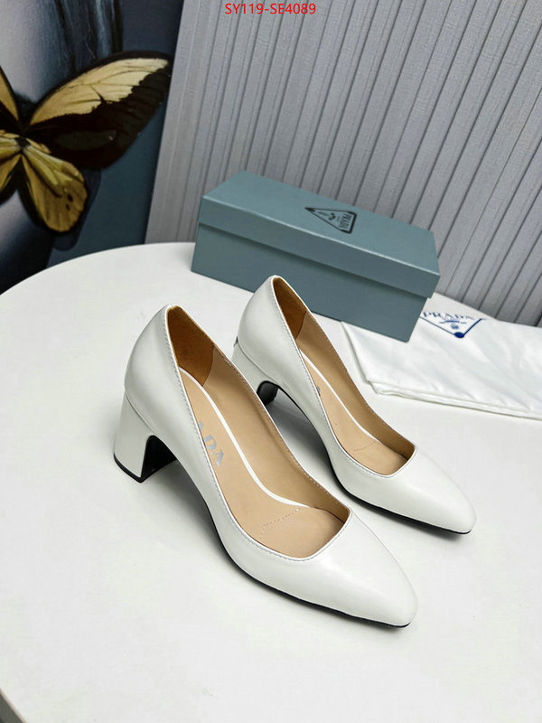 Women Shoes-Prada,the highest quality fake , ID: SE4089,$: 119USD