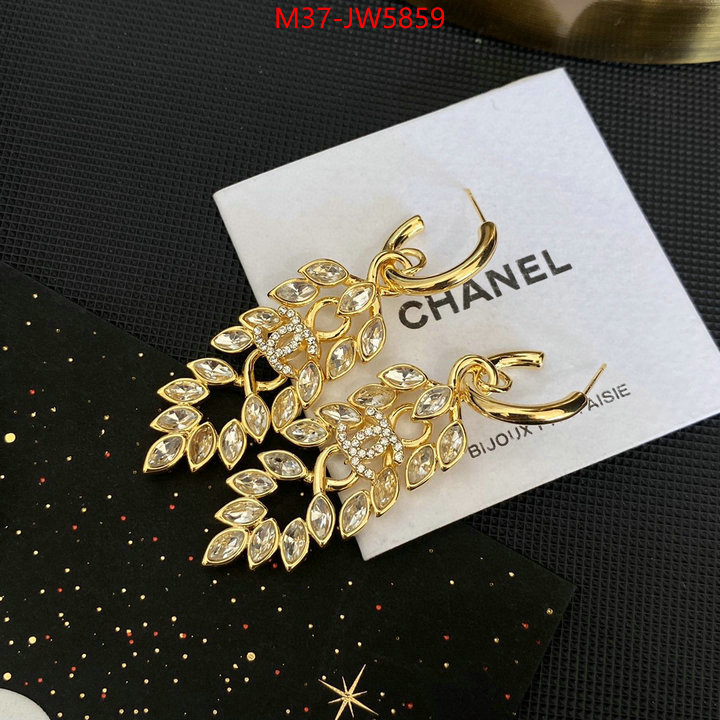 Jewelry-Chanel,online store , ID: JW5859,$: 37USD