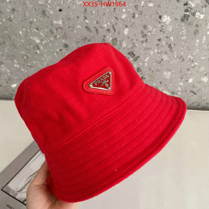 Cap (Hat)-Prada,the highest quality fake , ID: HW1564,$: 35USD