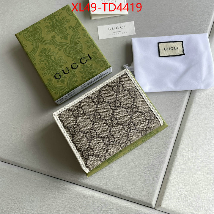 Gucci Bags(4A)-Wallet-,china sale ,ID: TD4419,$: 49USD