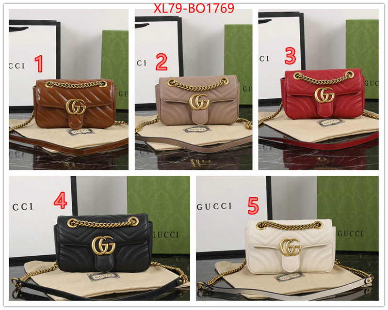 Gucci Bags(4A)-Marmont,buy the best high quality replica ,ID: BO1769,$: 79USD