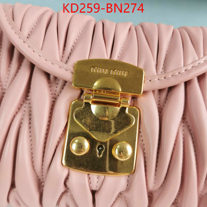 Miu Miu Bags(TOP)-Diagonal-,wholesale designer shop ,ID: BN274,$: 259USD